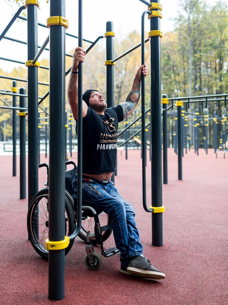 Barrierefreie Calisthenics Station - ActiveTogether