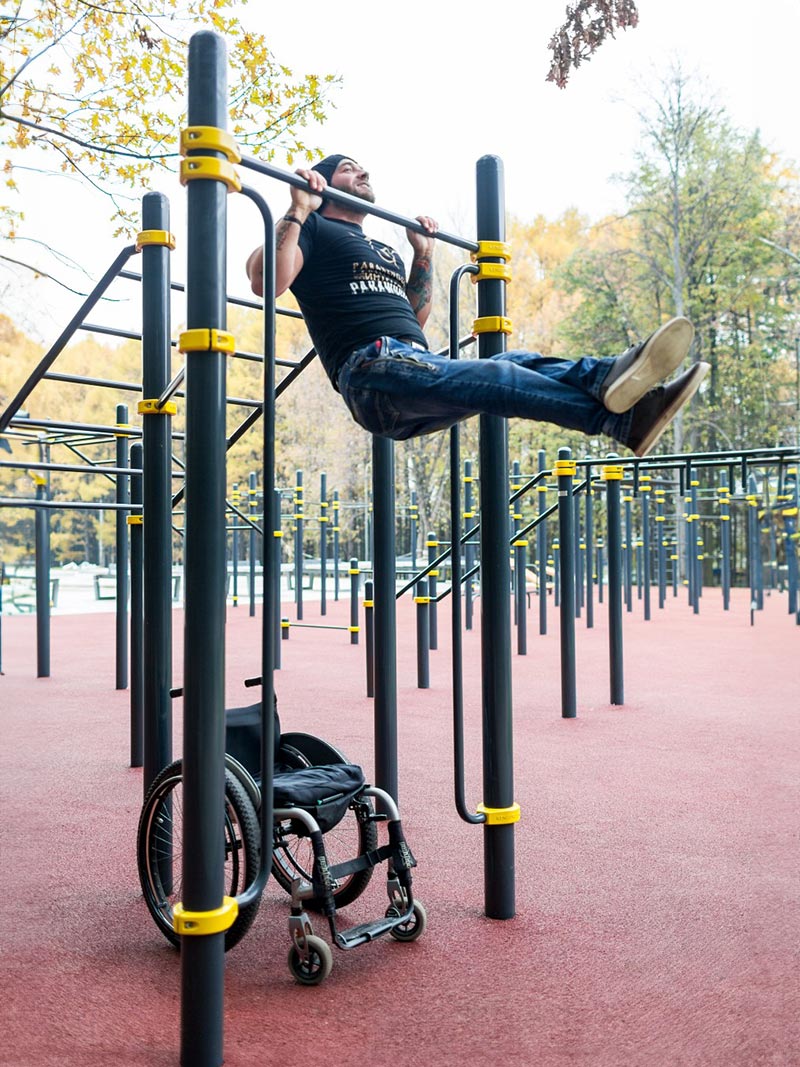 Barrierefreie Calisthenics Station - ActiveTogether