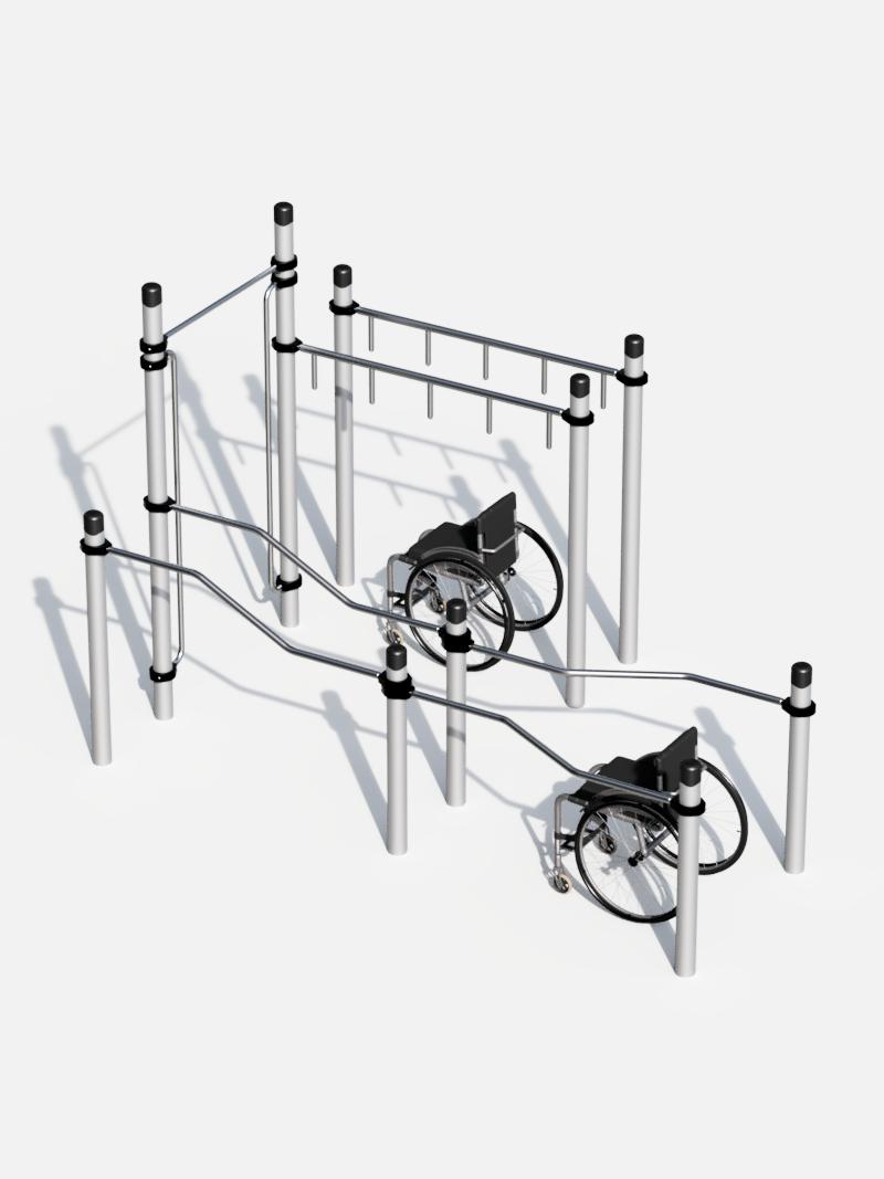 Barrierefreie Trainingsstation – Hammer